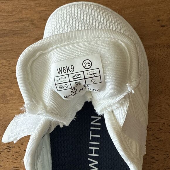 WHITIN Toddler Little Kids Barefoot Shoes Wide Toe Box Size 8 Wide Toddler White - Picture 2 of 10